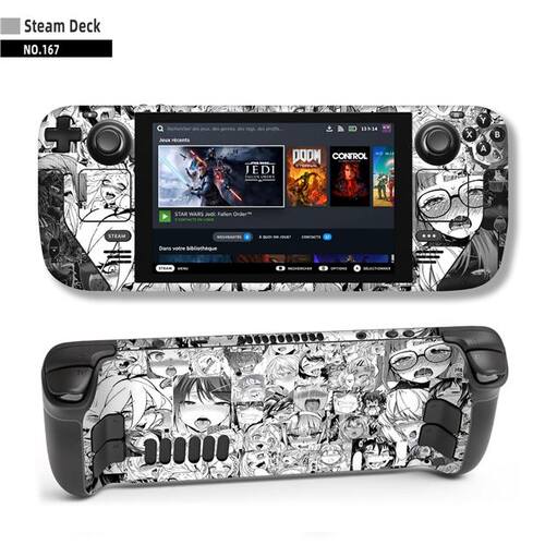 赛博朋克漫画贴纸steamdeck痛贴