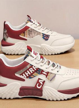 【JAKE CAVO阿甘运动鞋潮鞋小白鞋原宿百搭厚底学生鞋男鞋