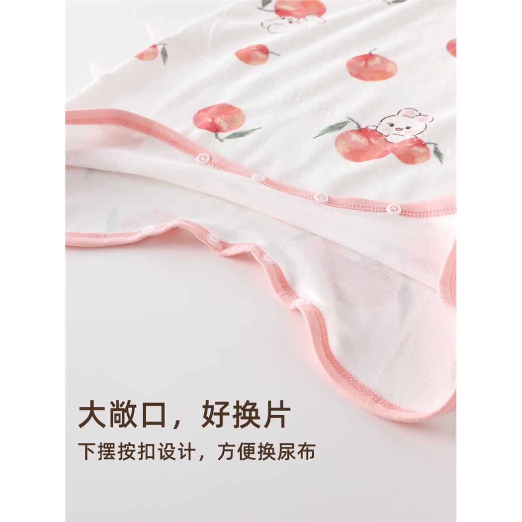 婴儿睡袍a类纯棉儿童睡裙