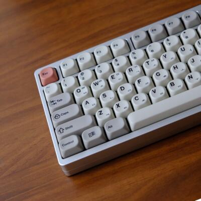 KBDiy GMK9009复古风键帽韩语布局KOA高度热升华客制化机械键盘84