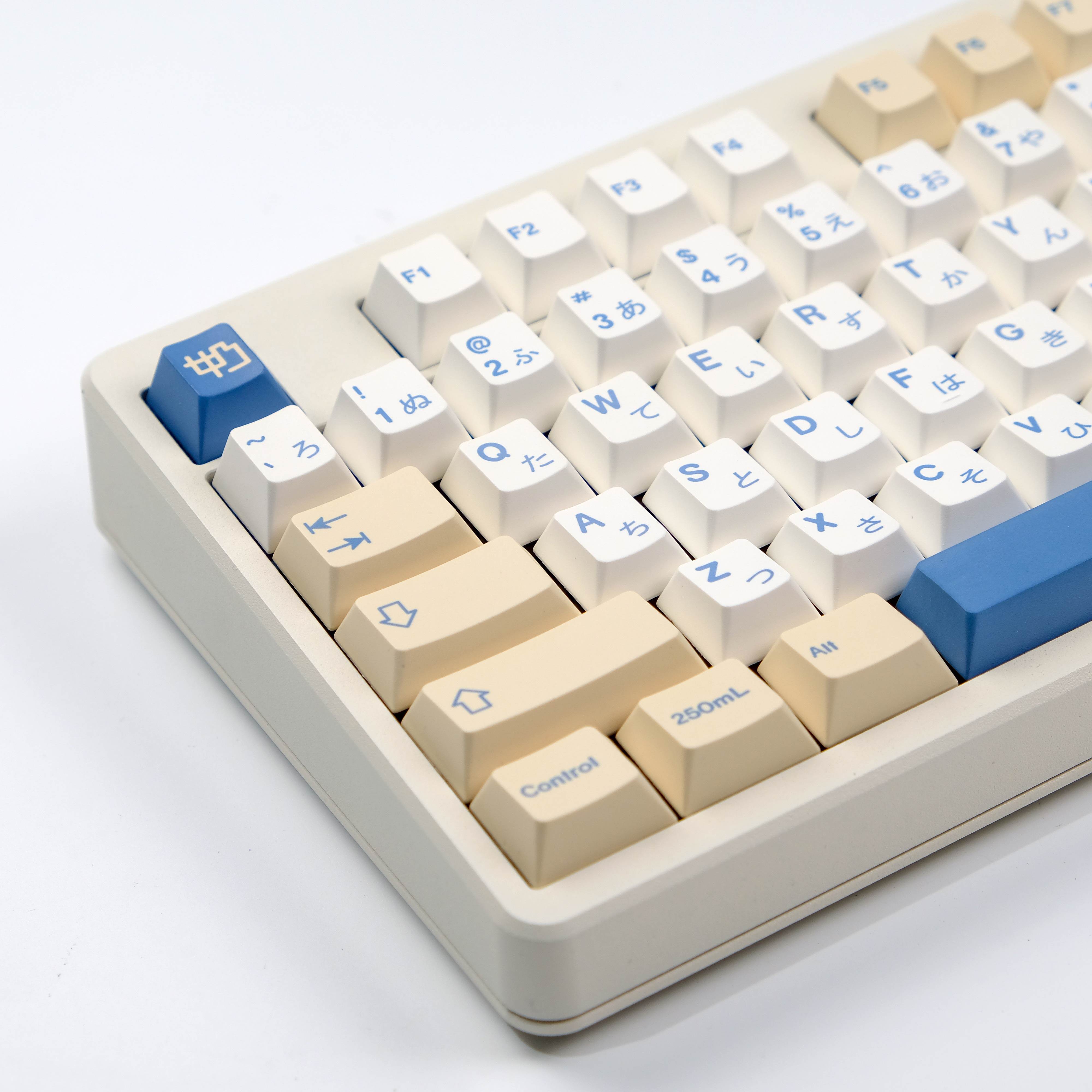 KBDiy GMK豆奶风格主题日语布局PBT热升华工艺原厂高度机