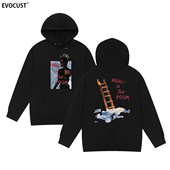 Scott连帽卫衣嘻哈潮牌Highest the Travis room男女专辑帽衫