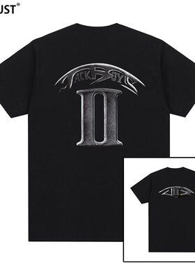 Travis Scott特拉维斯 斯科特Jackboys Album嘻哈街头短袖T恤男女