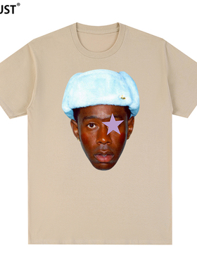 Golf Wang短袖T恤TYLER THE CREATOR五星专辑复古Rap街头嘻哈男女