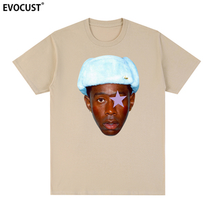 Golf Wang短袖T恤TYLER THE CREATOR五星专辑复古Rap街头嘻哈男女