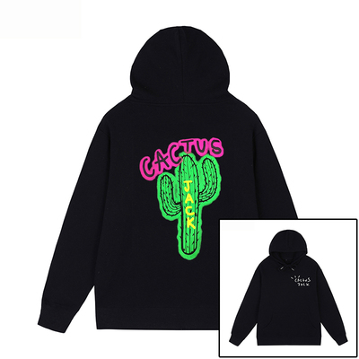 Travis Scott连帽卫衣Cactus Jack特拉维斯斯科特嘻哈男女帽衫INS