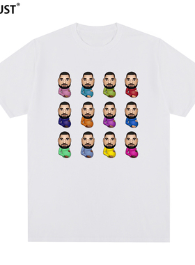 Drake's圆领T恤Certified Lover Boy短袖OVO半袖CLB联名同款海报