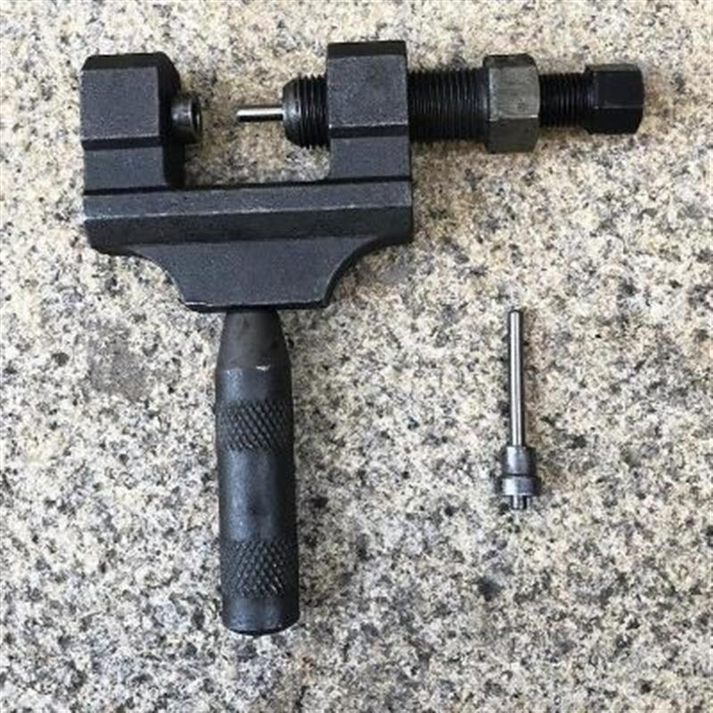 新品取链器通用摩m托车器链条拆链器节拆小三轮T车拆卸工具截链i.