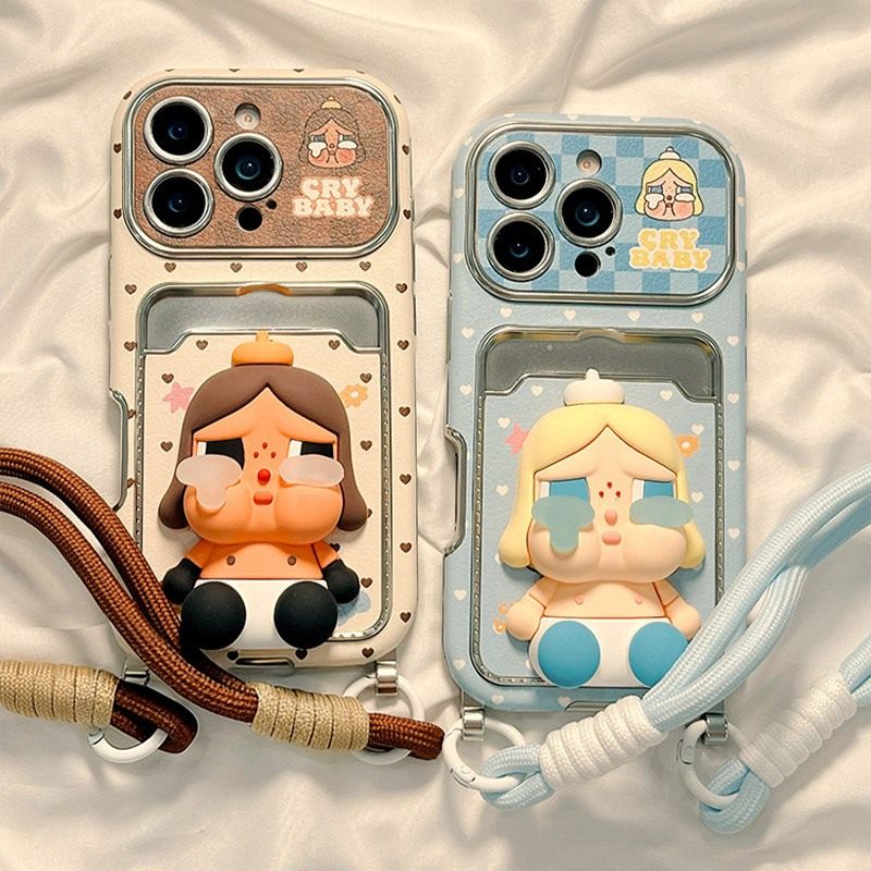 丑萌爱心哭娃卡包适用华为mate70pro+手机壳mete60立体por手提绳十趣味huawei挂绳卡套卡通插卡可爱皮纹仿皮p,3C数码配件,手机保护套/壳,淘宝优惠券,粉丝福利购,淘宝优惠卷