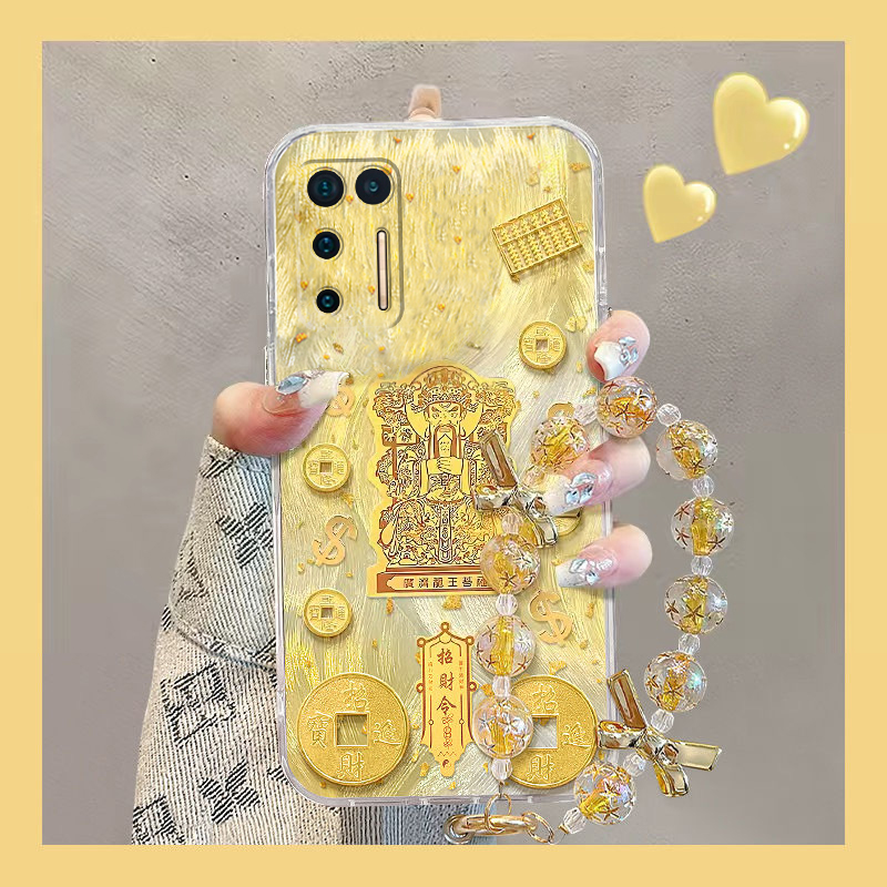 爆单符财神爷适用坚果pro3手机壳pro2高级感pro2s立体r2喜庆r1挂链por金箔硅胶新年全包防摔日韩过年本命年软