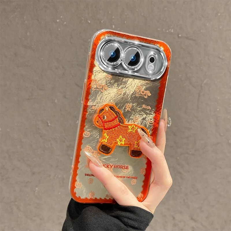 2026发财爱心小马适用华为荣耀500手机壳400立体300ultra可爱200pro挂链100新年90gt马年80se/70/60/50/honor,3C数码配件,手机保护套/壳,淘宝优惠券,粉丝福利购,淘宝优惠卷
