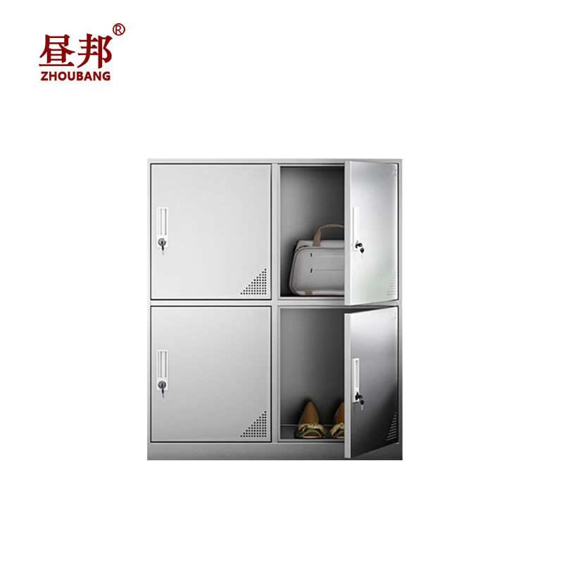昼邦工业304不锈钢柜矮柜多门储物柜工厂车间公司门店用柜子工业