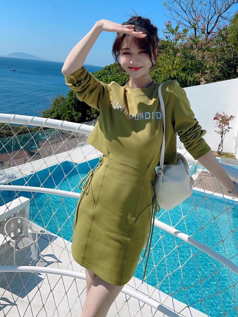 卡卡女装官方旗舰正品显瘦假两件