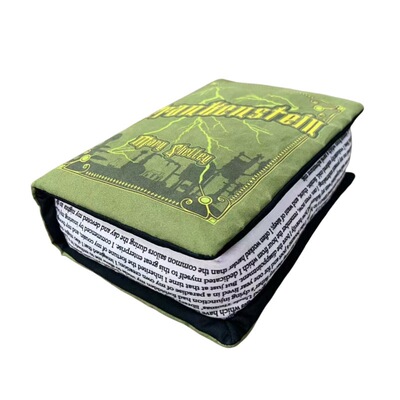跨境新品科学怪人毛绒创意玩具 Frankenstein 抱枕书本公仔玩偶