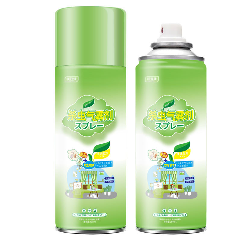 杀虫气雾剂花露水喷雾驱蚊蟑螂药家用微毒净味配方260ml