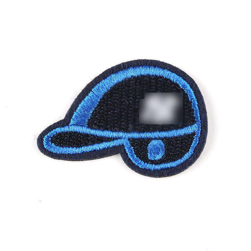 绣花系列布贴布贴补丁贴标足球鞋棒球帽爆款运动服装辅料徽章刺绣