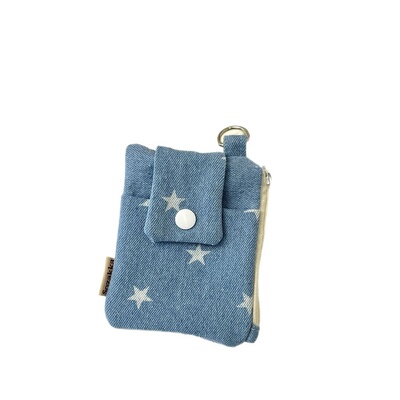 53301 高颜值牛仔布卡包多卡位小巧卡套大容量证件银行卡保护套