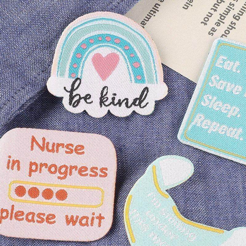 刺绣布标布贴杯子标唛织服装辅料徽章口罩绣花电脑易拉扣diy补丁,居家布艺,布贴,淘宝优惠券,粉丝福利购,淘宝优惠卷