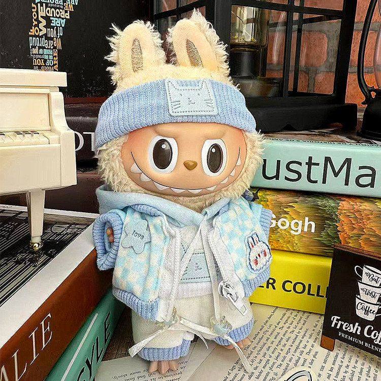 娃衣衣服二代穿拉布搪胶适用于替布毛绒一代套装labubu着可17cm,玩具/童车/益智/积木/模型,娃娃/配件/着替,淘宝优惠券,粉丝福利购,淘宝优惠卷