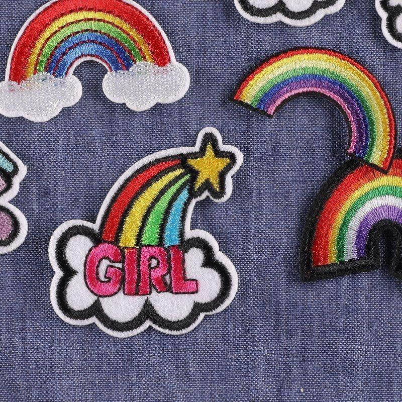 衣服草莓刺绣精美布贴彩虹熨烫徽章标电脑补丁贴电脑绣花背胶,居家布艺,布贴,淘宝优惠券,粉丝福利购,淘宝优惠卷