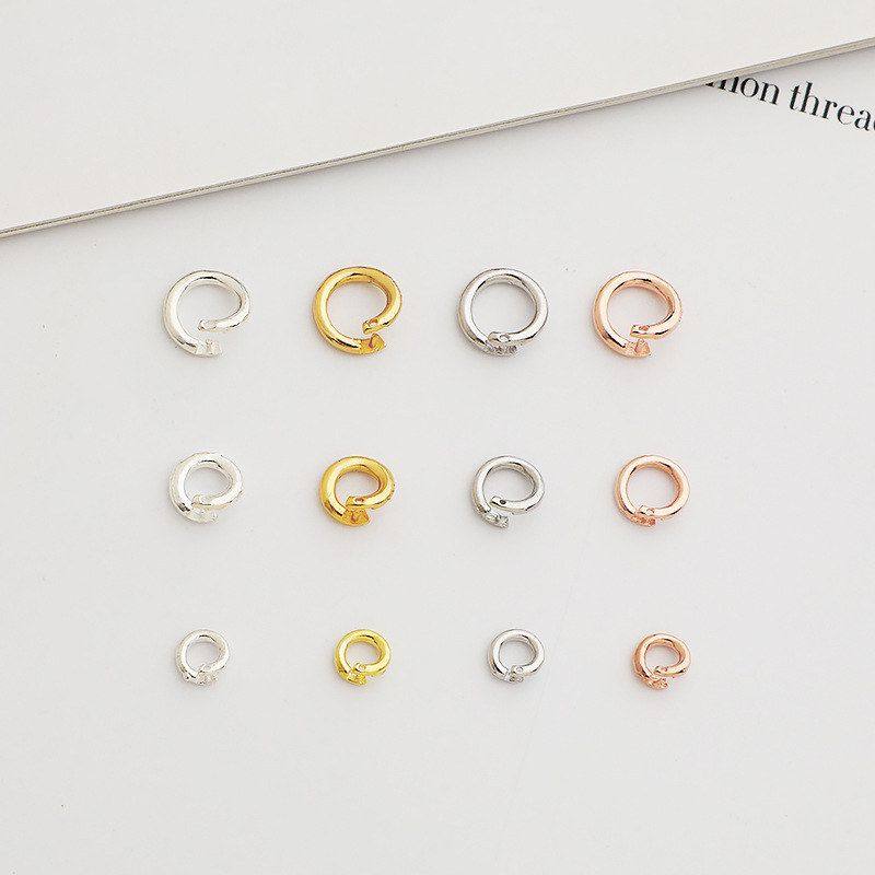 口圈开口开口链接银环饰品半合配件纯银圈闭圈圈饰品DIY环925环银,饰品/流行首饰/时尚饰品新,其他DIY饰品配件,淘宝优惠券,粉丝福利购,淘宝优惠卷