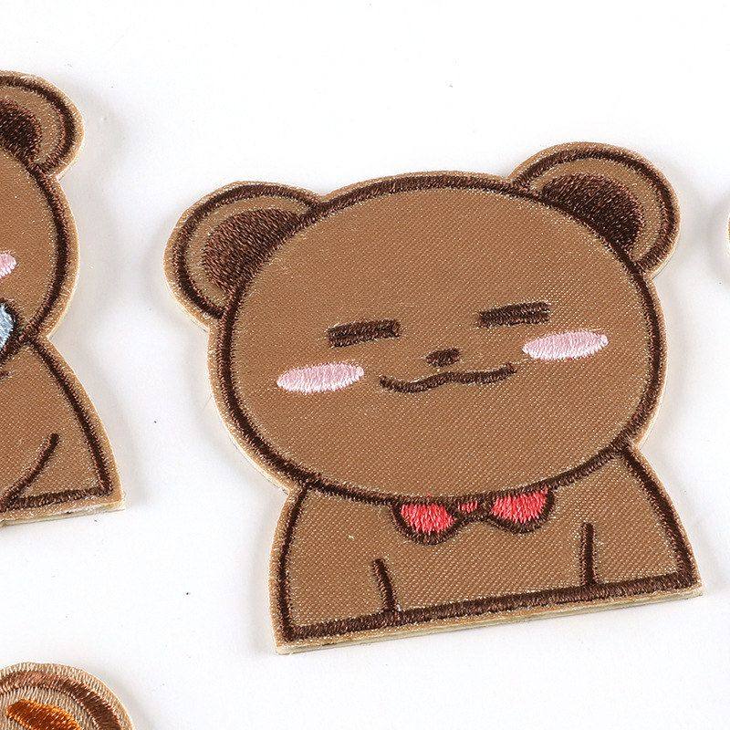动物配饰服装辅料布标补丁贴绣花饰品刺绣小熊电脑标卡通粘自布贴,居家布艺,布贴,淘宝优惠券,粉丝福利购,淘宝优惠卷