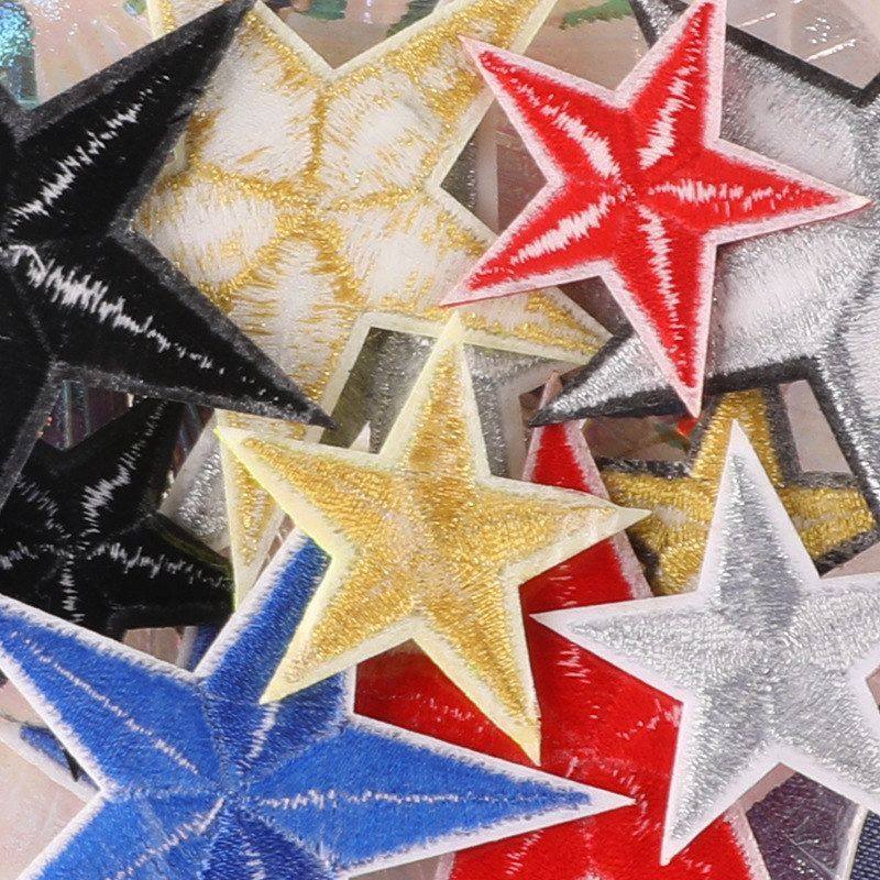 章仔星星绣花标多色DIY衣帽刺绣草莓电脑布贴补丁贴装饰服装辅料,居家布艺,布贴,淘宝优惠券,粉丝福利购,淘宝优惠卷