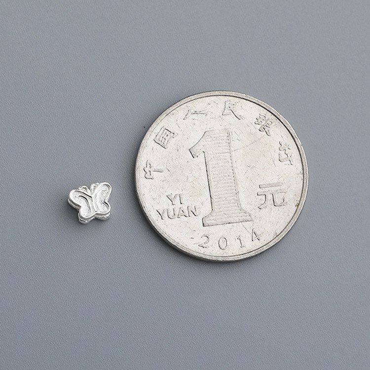 编绳散s925蝴蝶水晶手链DIY珠饰品材料纯银配件手工串珠隔珠项链,饰品/流行首饰/时尚饰品新,其他DIY饰品配件,淘宝优惠券,粉丝福利购,淘宝优惠卷