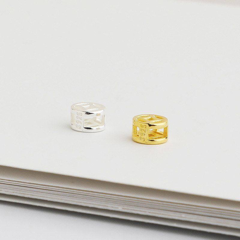 配件串珠铜钱小S925钱币隔珠纯银镂空散珠手工扁珠项链手链DIY,饰品/流行首饰/时尚饰品新,其他DIY饰品配件,淘宝优惠券,粉丝福利购,淘宝优惠卷