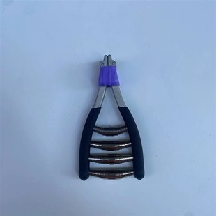 羽毛球网球拍手工拉穿线机起始夹阻钳四弹簧减压垫固定工具