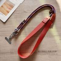 The widened integrated outdoor sports mobile phone lanyard is adjustable. The shoulder strap can be carried diagonally. It can be hung around the neck. The double-head buckle is anti-theft and does not tighten the shoulder. The wide anti-loss and anti-theft shoulder strap is padded. It is exquisite, high-end and sturdy thumbnail 7