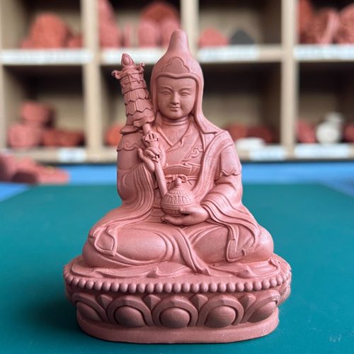 瀚林宝相独家首发 正品擦擦 立体邬金财神  陶土烧制擦擦 小佛像