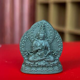 手工制作  摧破金刚   陶土烧制 擦擦 小佛像