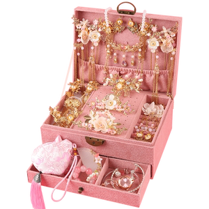 女孩生日礼物十10岁古风发饰礼盒女童国风首饰儿童高端礼品小实用