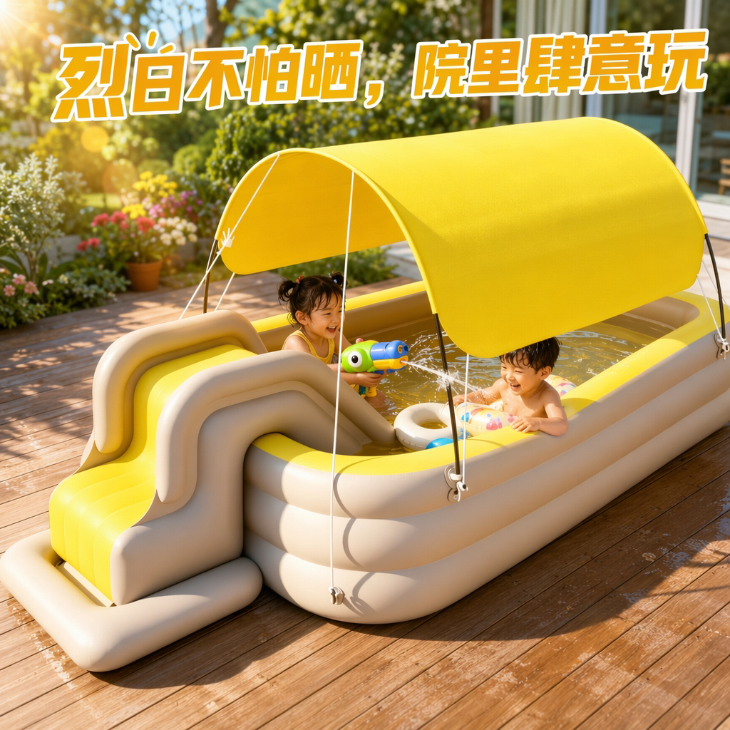 夏季家用大型儿童加厚充气泳池