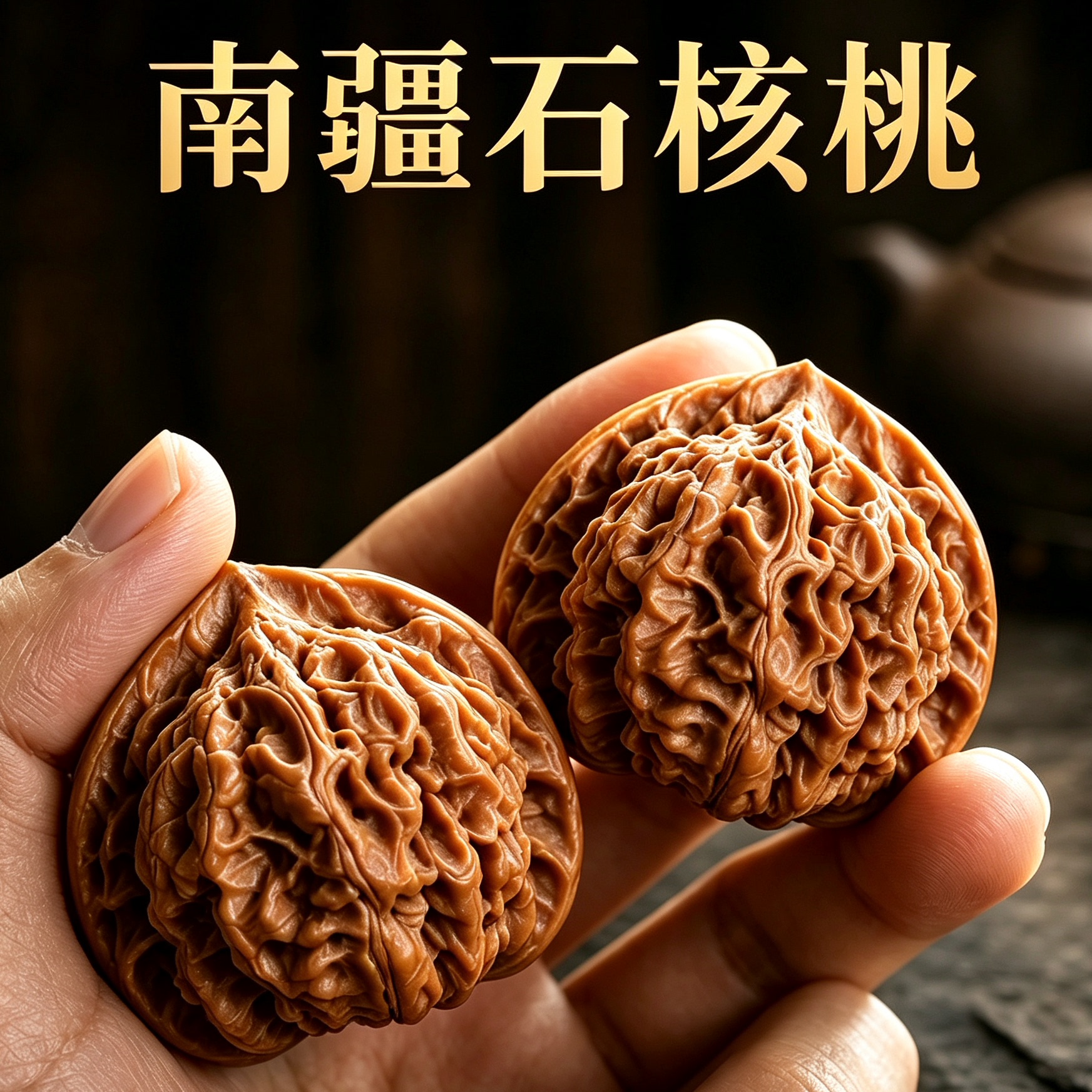 【南疆石精品核桃】送收纳袋礼包
