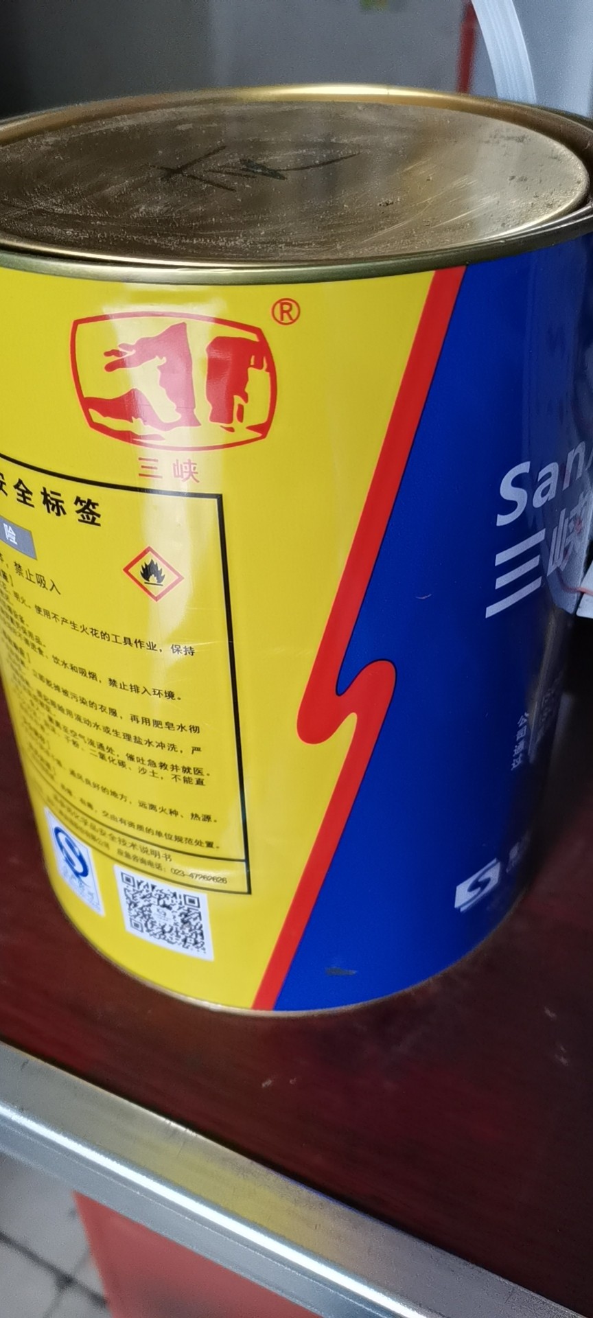 三峡牌铁红栏杆防腐防锈漆