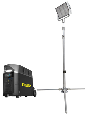 尚为(SEVA) SZSW2650-3600 3600W IP42 LED 移动抢修灯  银色