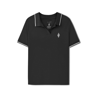 碳黑蓝POLO衫 斯凯奇2025夏季 短袖 新品 女士凉感面料防紫外线修身