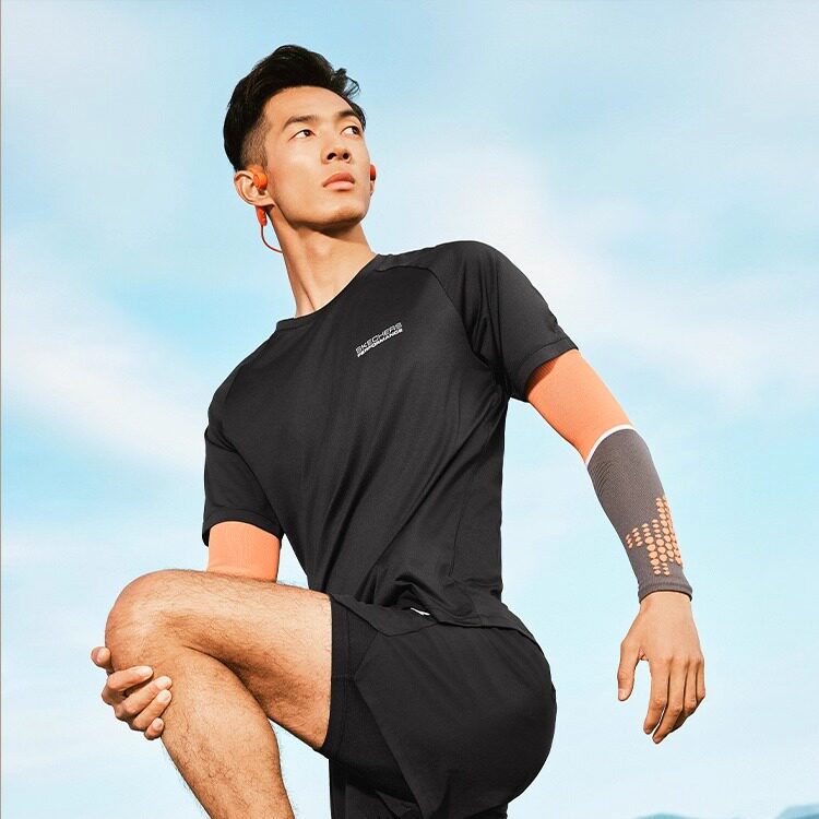 斯凯奇男女款短袖T恤夏季吸湿速干凉感运动休闲瑜伽跑步衣训练衣