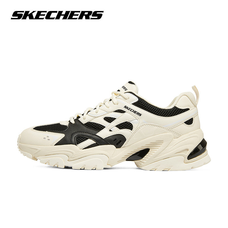 斯凯奇春夏季新款机甲鞋男鞋休闲运动鞋厚底增高复古老爹鞋237234,运动鞋new,运动休闲鞋,淘宝优惠券,粉丝福利购,淘宝优惠卷