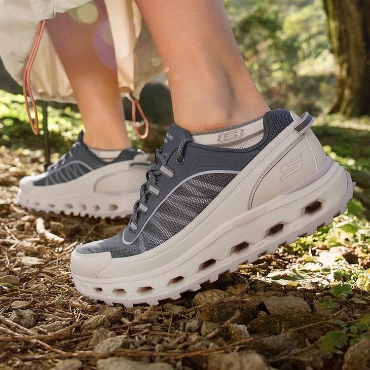 斯凯奇2025春季新品男女户外休闲鞋橡胶EVA减震180049,户外/登山/野营/旅行用品,户外休闲鞋,淘宝优惠券,粉丝福利购,淘宝优惠卷