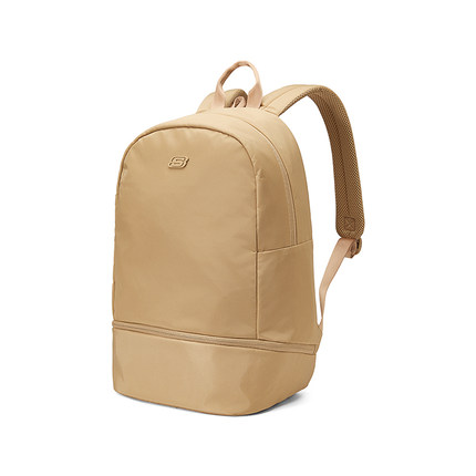 斯凯奇笔记本电脑背包男女款大容量双肩包多功能简约百搭学生书包