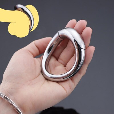 2023 Arc Male Magnetic Cock Ring On Penis Heavy Cbt Cockring