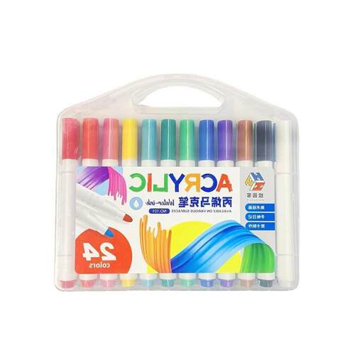 21/25 Color Permanent Acrylic Paint Marker Pens for Fabric C