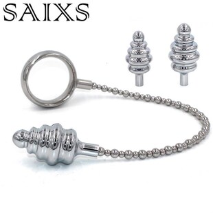 size Hook plug set Metal Anal plugs Changeable