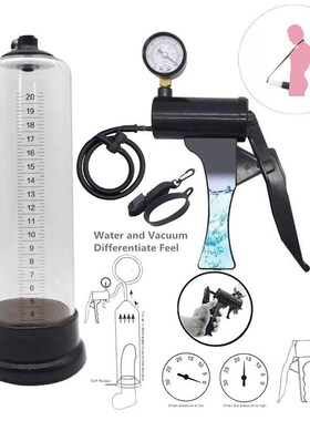 DICK Erection Hydrotherapy Vacuum Penis Pump Water Air Exerc