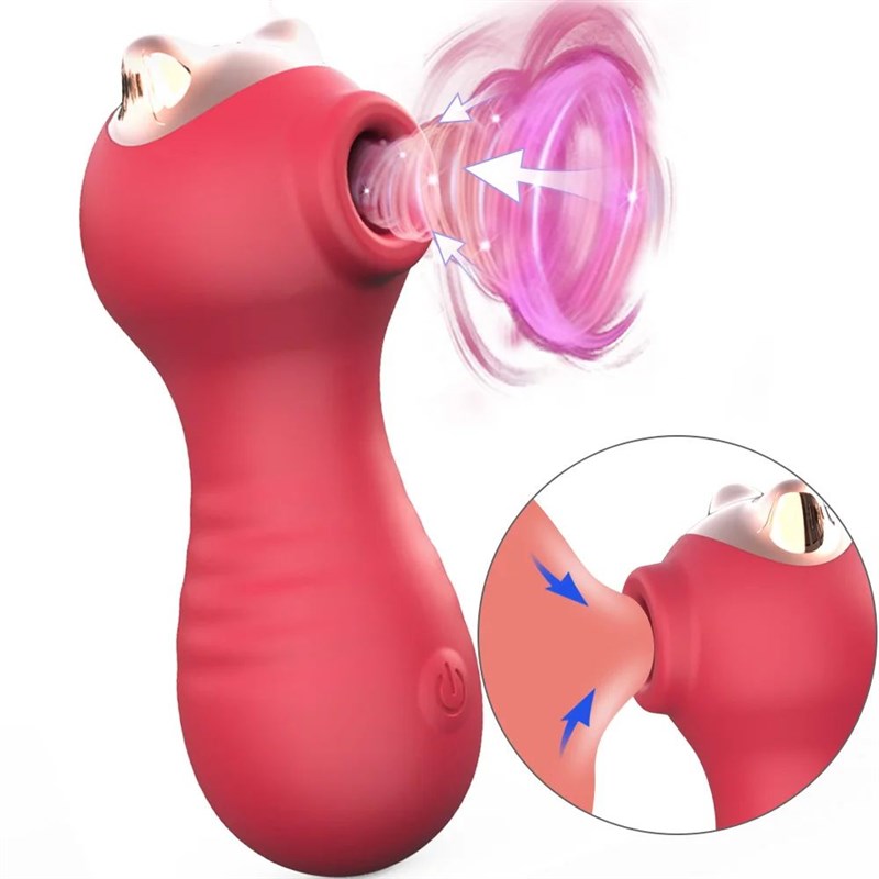 Sexy Adult Supplies Sucker Clitoris Nipple Sucking Vibrator