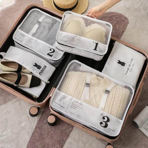 Travel Organizer Compression Packing Clothing Storage Bags D