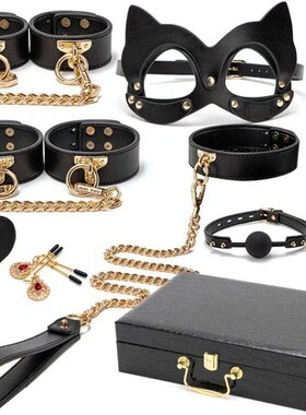 Upscale Real Leather Restraint Bondage Gear Sexy Handcuffs C